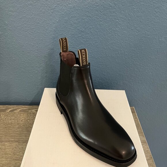 Barker UK Hayley Leather Black Bootie - Never Worn - Picture 4 of 4